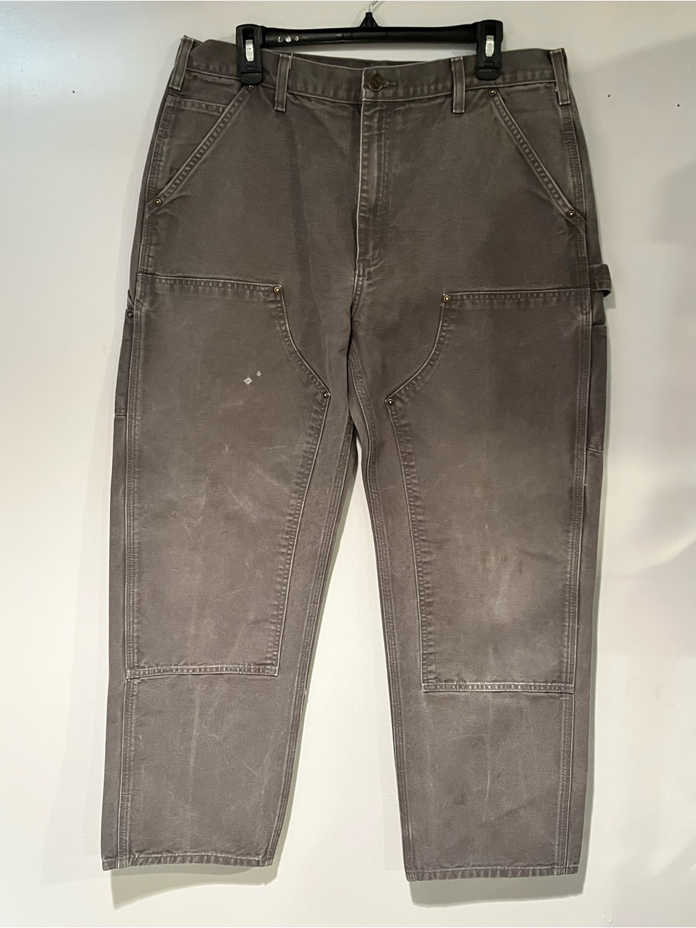 Men's Carpenter Cargo Pants in Charcoal grey